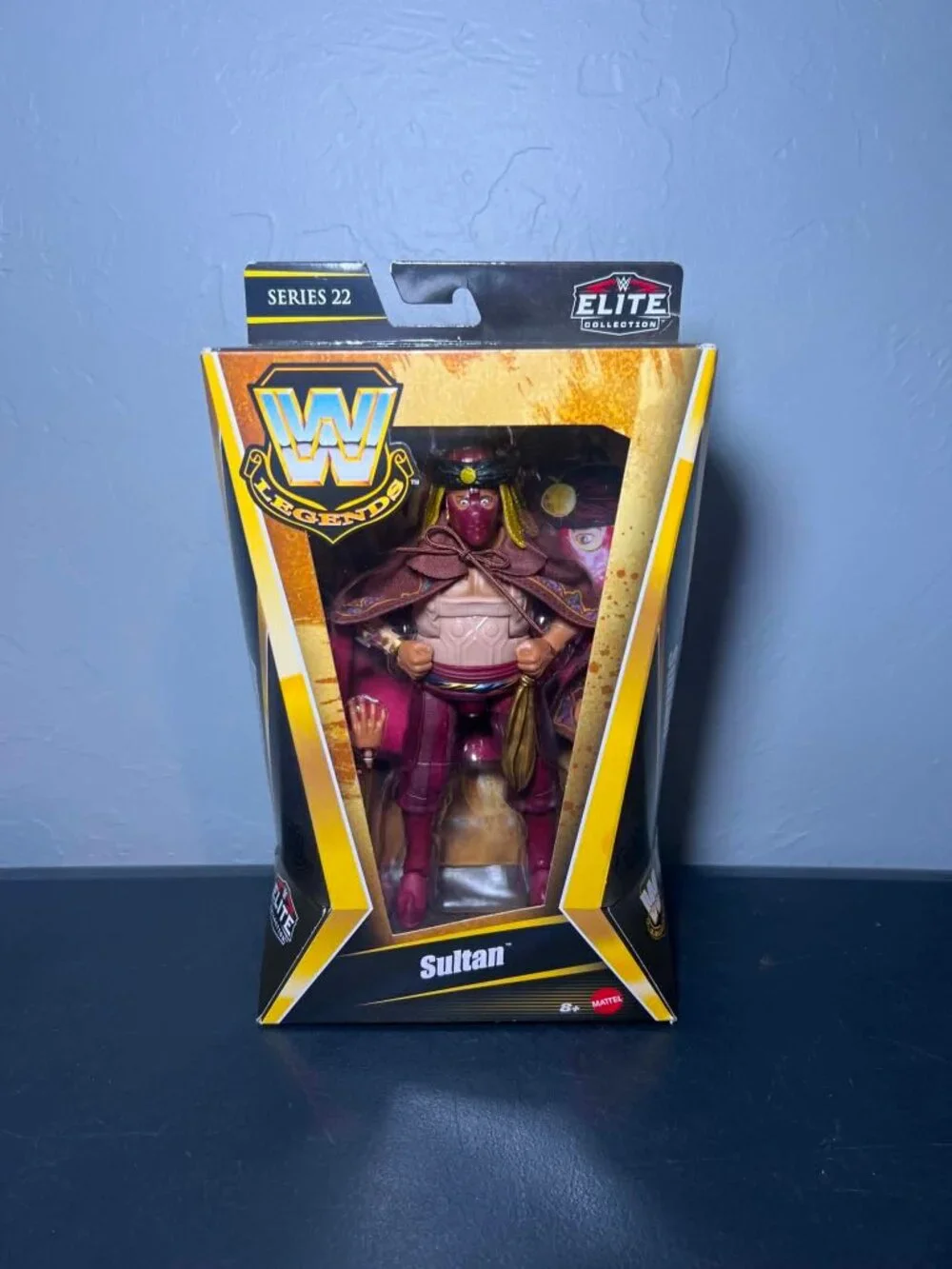 Brand New in Box WWE Sultan Legends Elite Collection Series 22 Action Figure.